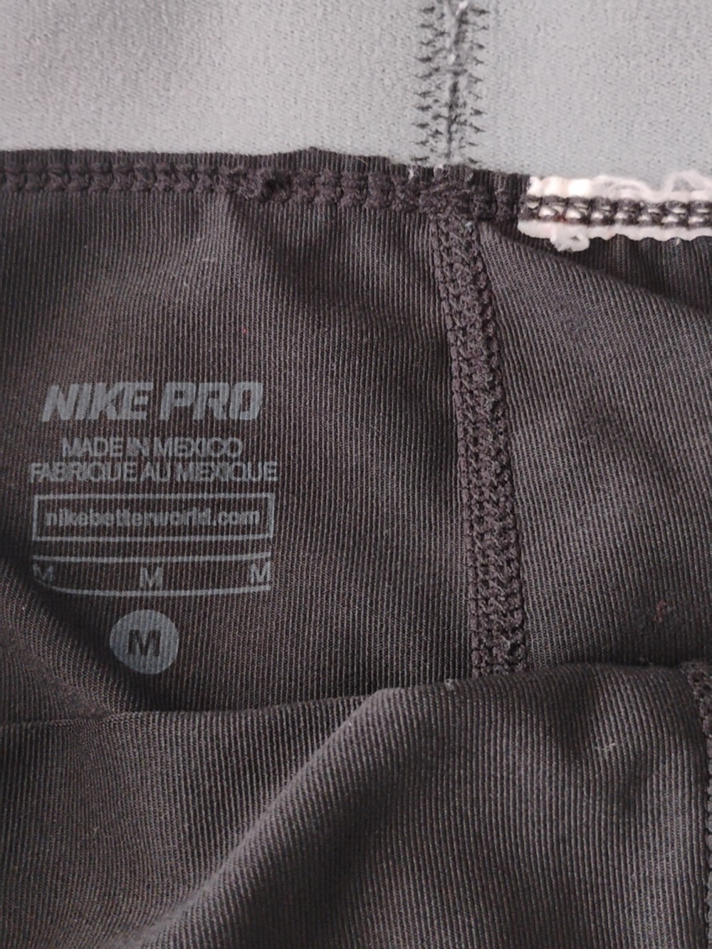 2 Pairs of Black Volleyball Shorts. Nike Pro Dri Fit 3" Under Armour 3.75" M - Picture 3 of 7